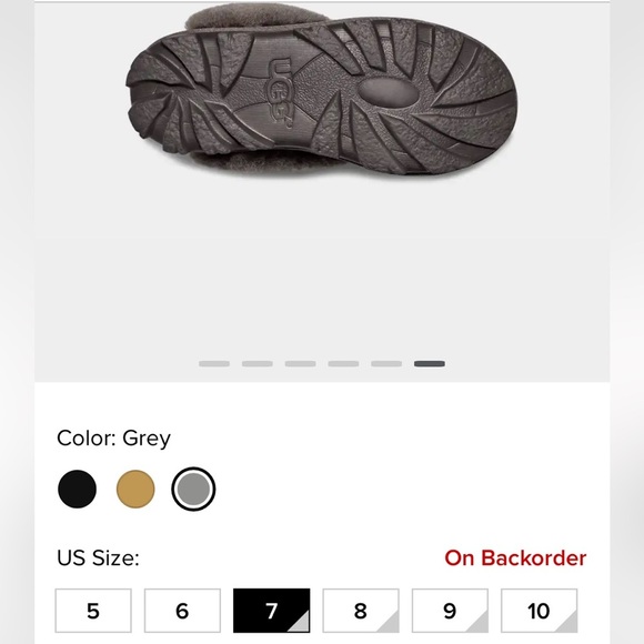 Ugg Coquette Slipper Size 7 NWT - Picture 4 of 14